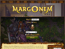 Tablet Screenshot of margonem.com